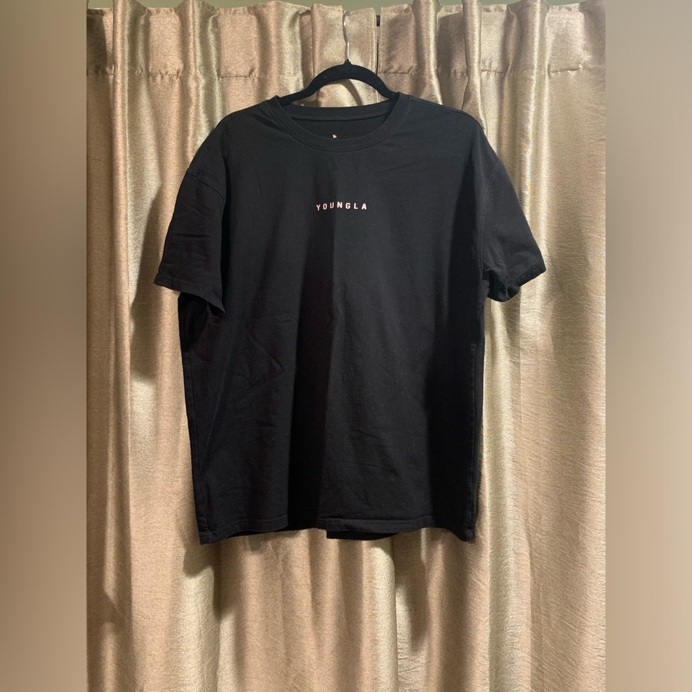 YoungLA men’s oversized pastel salmon tee